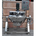 stainless steel steam & electric heating jacketed kettle tilting jacketed kettle